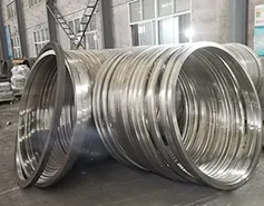 Piezas forjadas y roladas